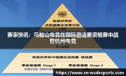 赛事快讯：马鞍山电竞在国际邀请赛资格赛中战胜杭州电竞